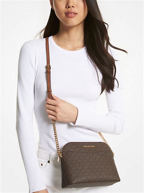 michael kors lichtbruin|michael kors crossbody bag.